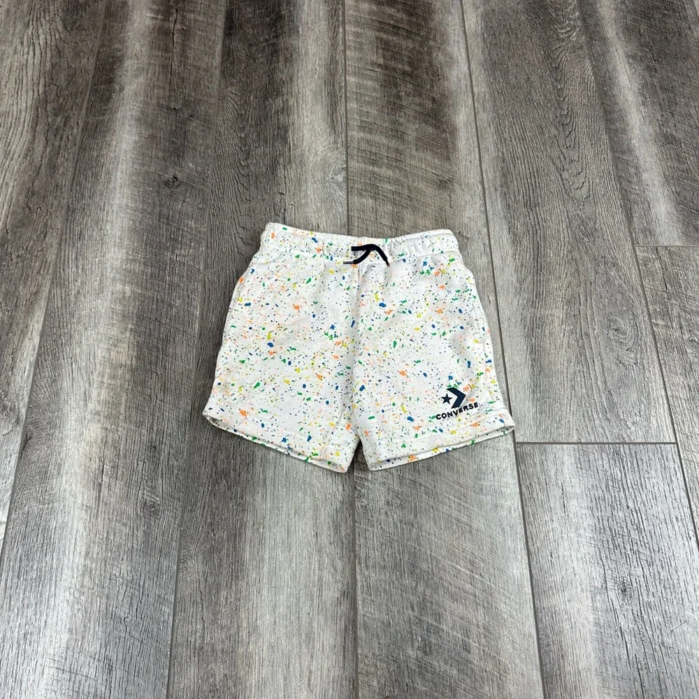 Converse‎ Kids Cream Print Shorts